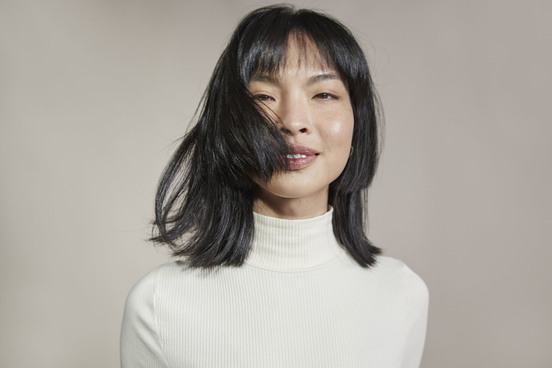 Blending grey hair